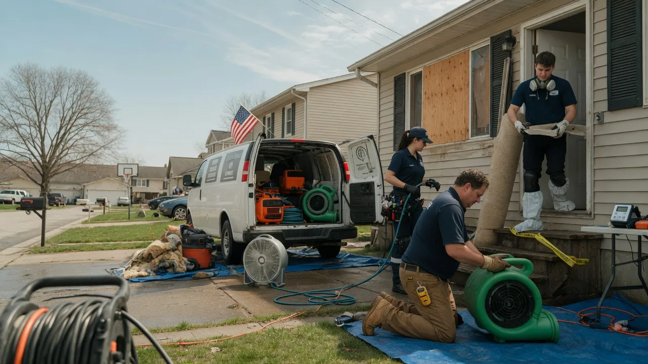 Water Damage Restoration in Cisne, IL near me